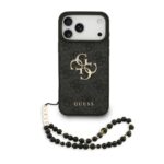 Guess 4G Strap 4G Classic Logo case for iPhone 17 Pro Max black