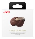 JVC HA-NP1TTU - open-back TWS earcuff headphones  burgundy - imagine 6