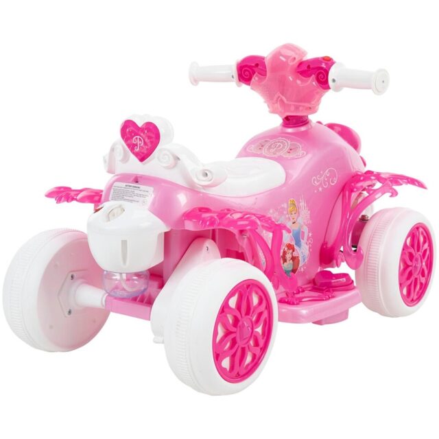 Children's electric ride-on Quad Princess Bubble Huffy 19055W - imagine 3