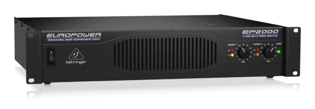 Behringer EP2000 audio amplifier Performance/stage Black - imagine 2