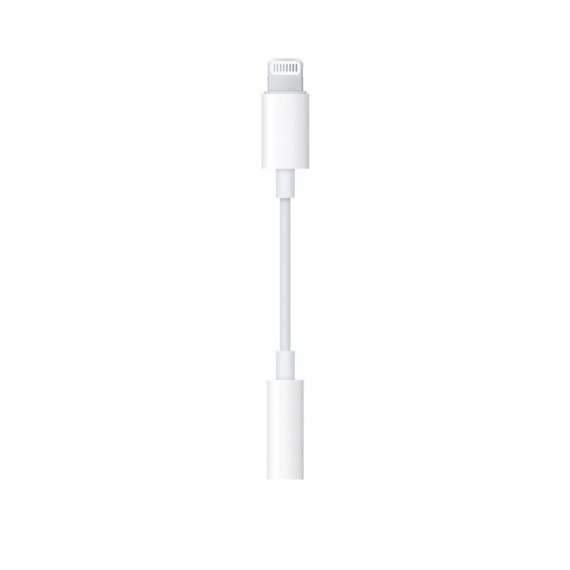 Adapter APPLE MMX62AM/A blister Lightning na jack 3,5mm - imagine 3