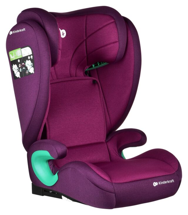 Children's car seat - KinderKraft JUNIOR FIX 2 I-size - imagine 3