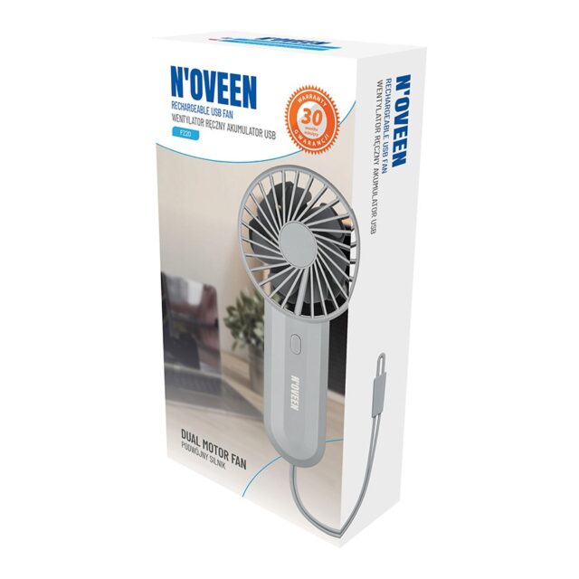 NOVEEN F220 USB rechargeable hand fan - imagine 7