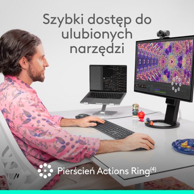 Logitech MX Master 4 for Business - vĂ˝konnĂˇ bezdrĂ´tovĂˇ myĹˇ - grafitovĂˇ - imagine 5