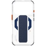 Case Skinarma Haxa for iPhone 17 Pro      Magnetic Charging + Grip Stand blue - imagine 4