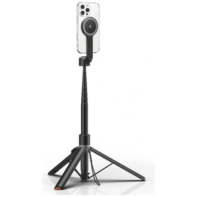 Selfiestick Spigen S581W MagSafe Bluetooth Tripod black - imagine 3