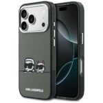 Karl Lagerfeld IML K&CH Heads Logo MagSafe Zadní Kryt pro iPhone 17 Pro Black - imagine 2