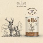 OLLO Pure Deer – wet dog food – 850 g - imagine 6