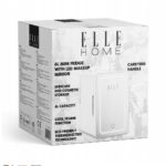 Mini lodówka z lusterkiem do makijażu LED ELLE 4L biała - imagine 7