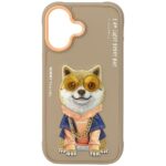 Case Nimmy Glasses Cool Dog for iPhone 17 beige