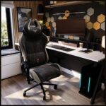 Gaming chair Diablo Chairs X-Horn 2.0 Normal Size black/camel - imagine 6