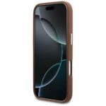 Case Karl Lagerfeld Karl Head Logo       MagSafe for iPhone 17 Pro brown - imagine 5