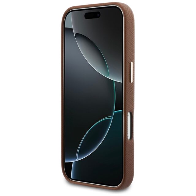 Case Karl Lagerfeld Karl Head Logo       MagSafe for iPhone 17 Pro brown - imagine 5