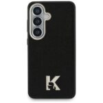 Case Karl Lagerfeld K Metal Logo MagSafe for Samsung Galaxy S26 black - imagine 3