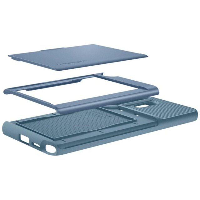 Spigen Slim Armor CS case Samsung Galaxy S26 Ultra light blue - imagine 3