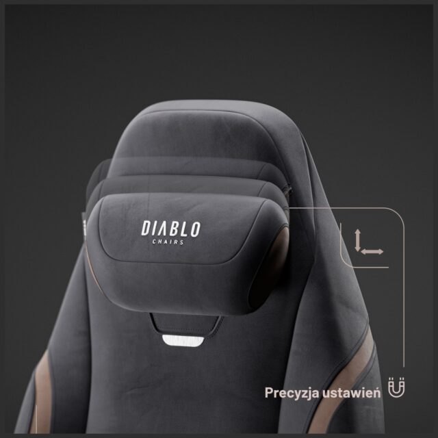 Gaming chair Diablo Chairs X-Eye 2.0 Normal Size black - imagine 9