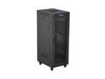 Lanberg FF01-6832-23BL rack cabinet 32U Freestanding rack Black - imagine 3