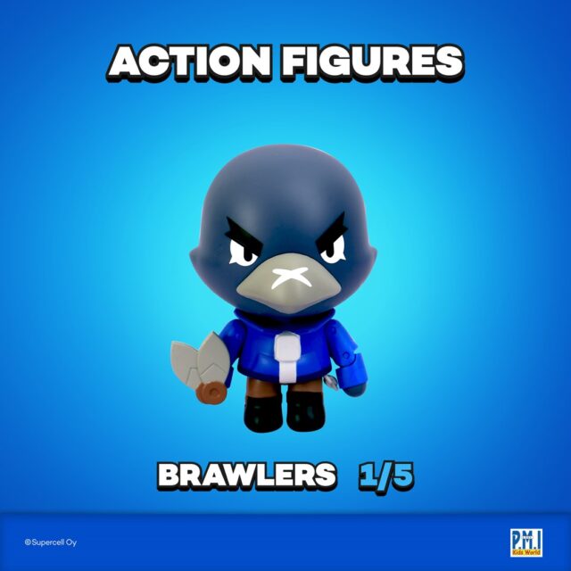 BRAWL STARS S1 ACTION FIGURES 11cm - CROW - imagine 4