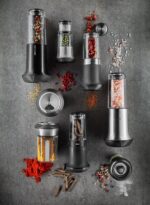 Salt & Pepper Grinder Set S X-PLOSION® Black - imagine 3