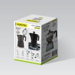 Maestro 6 cup coffee machine MR-1666-6-BLACK black - imagine 6