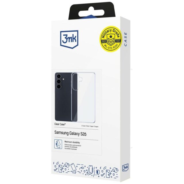 Samsung Galaxy S26 - 3mk Clear Case - imagine 4