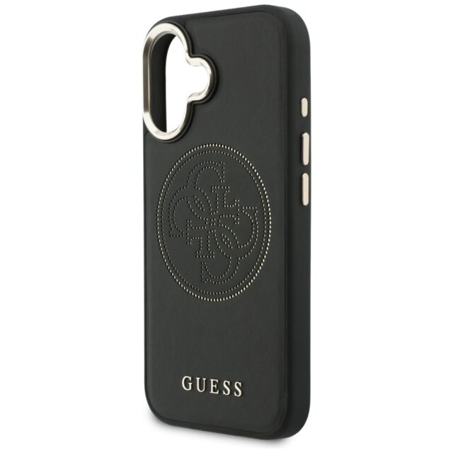 Etui Guess Perforated 4G MagSafe do       iPhone 17 czarny - imagine 6
