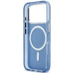 Etui Karl Lagerfeld Karl & Choupette      Back MagSafe do iPhone 17 Pro niebieski - imagine 7