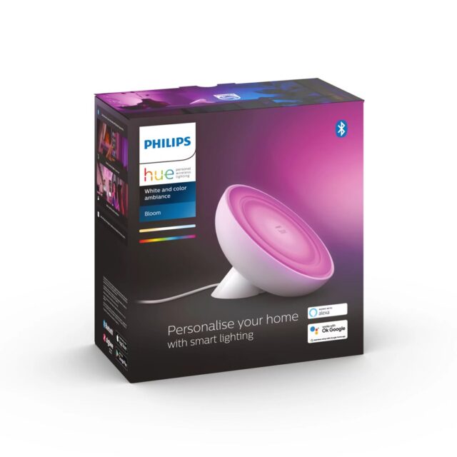 Philips Hue White and colour ambience Bloom table lamp - imagine 4