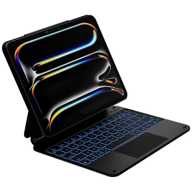 Case Typecase Edge with keyboard for iPad Pro 11" 2024/2025 black - imagine 4