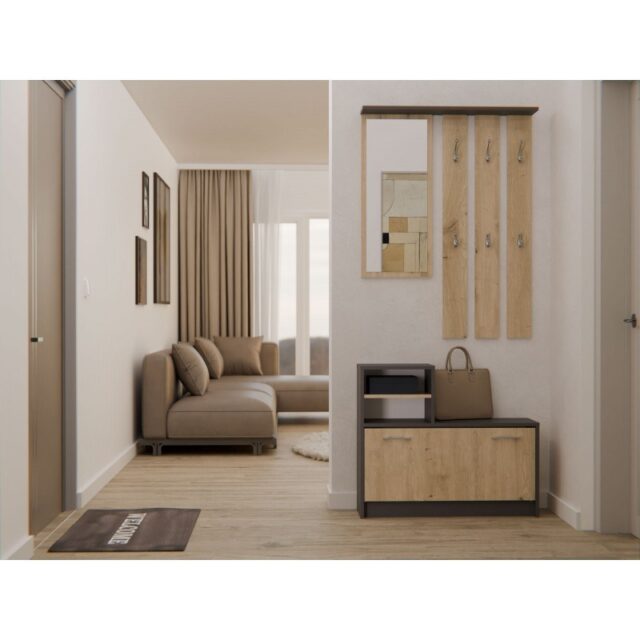 Topeshop GAR ANT/ART entryway cabinet - imagine 4