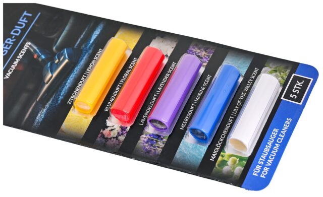 Fragrance refill for vacuum cleaner  mix of 5 fragrances  Frischer  5 pcs. - imagine 2