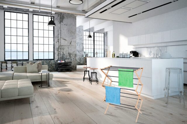 PROMIS ANCONA clothes dryer  wood - imagine 2