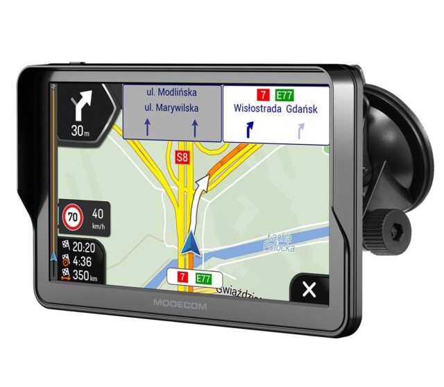 MODECOM FreeWAY CX 7.3 CAR NAVIGATION + iGO Navigation Truck (1 year upade) - imagine 4