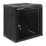 Qoltec 19  RACK cabinet | 12U | 600 x 635 x 450 | Perforated Doors | Hanging