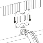 HOLDER FOR 1 LED/LCD MONITOR 13-27  L-11GD ART