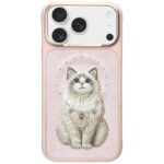 Etui Nimmy Lucky Fashion Cat MagSafe do   iPhone 17 Pro różowy