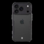 Tactical Quantum Stealth Kryt pro Apple iPhone 17 Pro Clear/Black