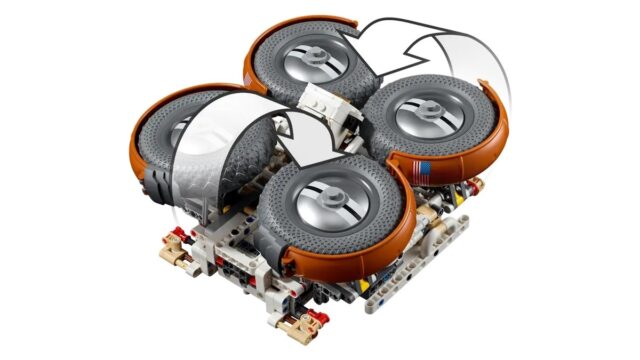 LEGO TECHNIC 42182 NASA Apollo Lunar Roving Vehicle - LRV - imagine 6