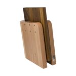 ARTELEGNO GRAND PRIX Magnetic beech wood knife block + kitchen board - imagine 2