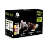 PETREPUBLIC Mega Pack Chicken  Beef  Lamb - wet dog food - 12x100g