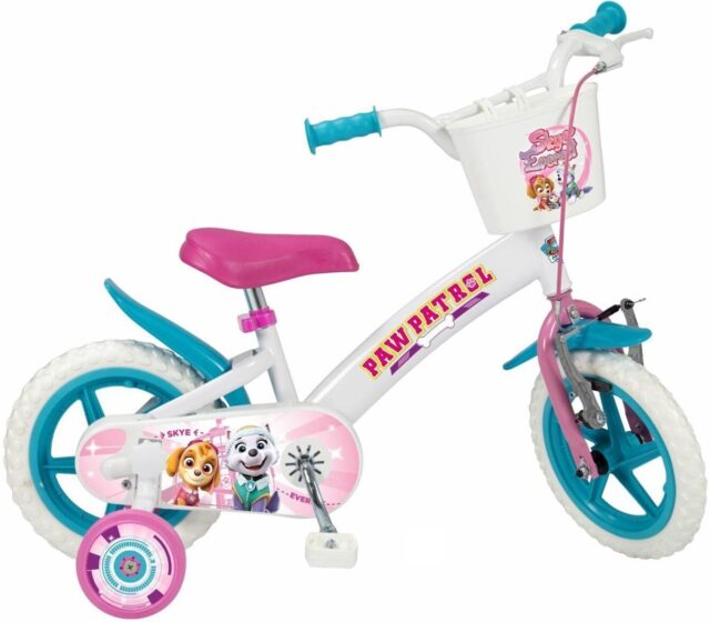 TOIMSA Children's Bike 12’ Psi Patrol White 1281 Girl - imagine 6