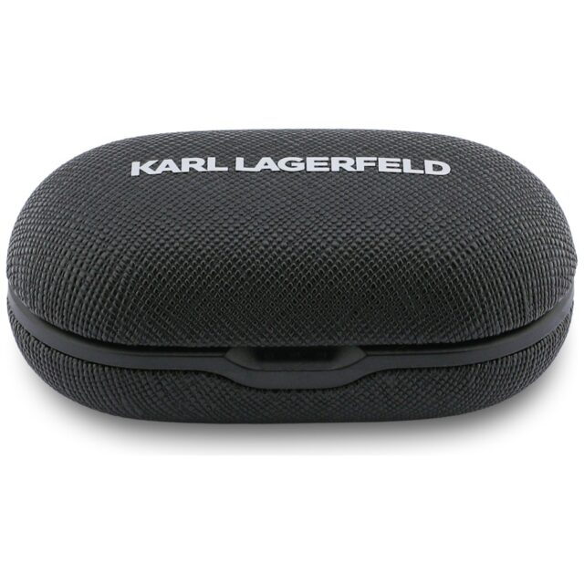 Earphone TWS Karl Lagerfeld Saffiano    Logo ENC black - imagine 2