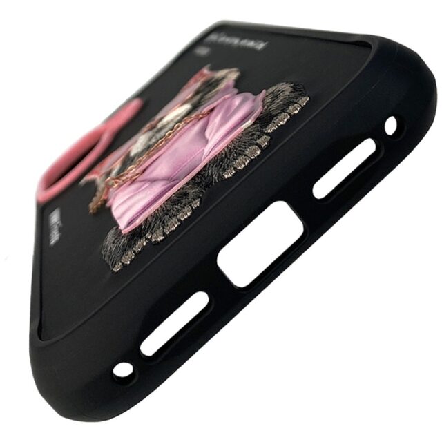 Case Nimmy Glasses Cool Cat for iPhone 17 black - imagine 3