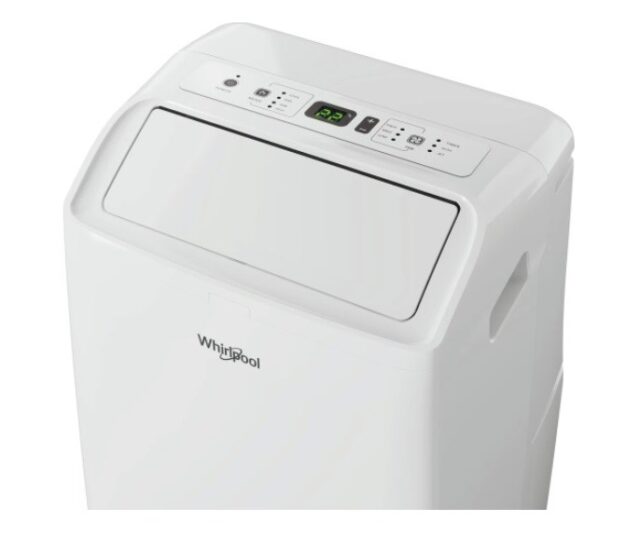 Portable air conditioner WHIRLPOOL PACF212HP W White - imagine 3