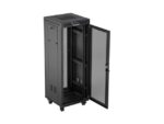 Lanberg FF01-6632-23BL rack cabinet 32U Freestanding rack Black - imagine 5