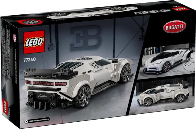 LEGO SPEED CHAMPIONS 77240 Bugatti Centodieci Hyper Sports Car - imagine 2