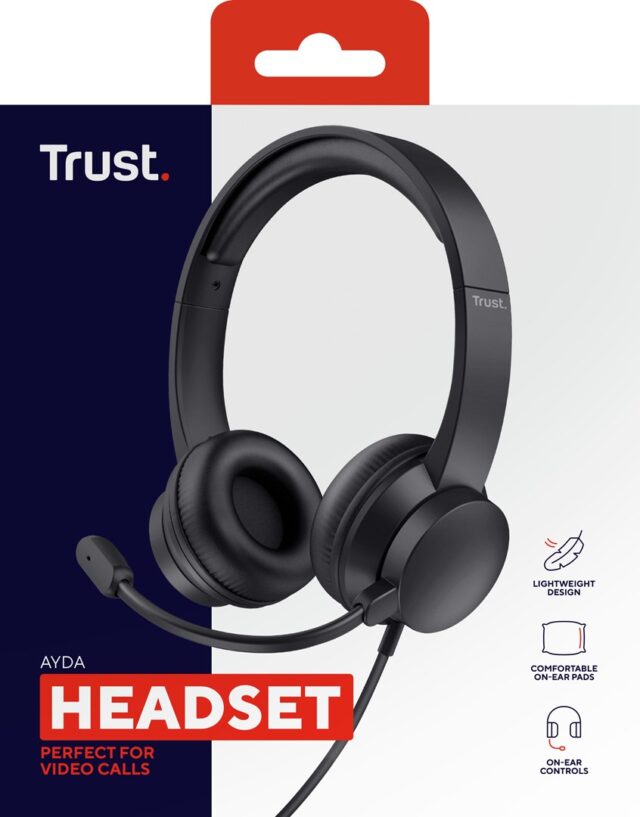 Trust Ayda Headset Wired Head-band Calls/Music Black - imagine 7