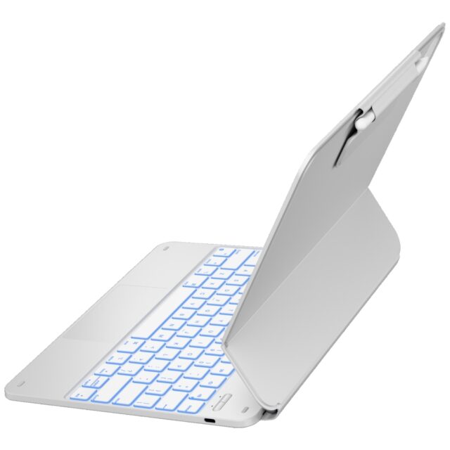 Case Typecase Edge with keyboard for iPad  Pro 13" 2024/2025 white - imagine 8
