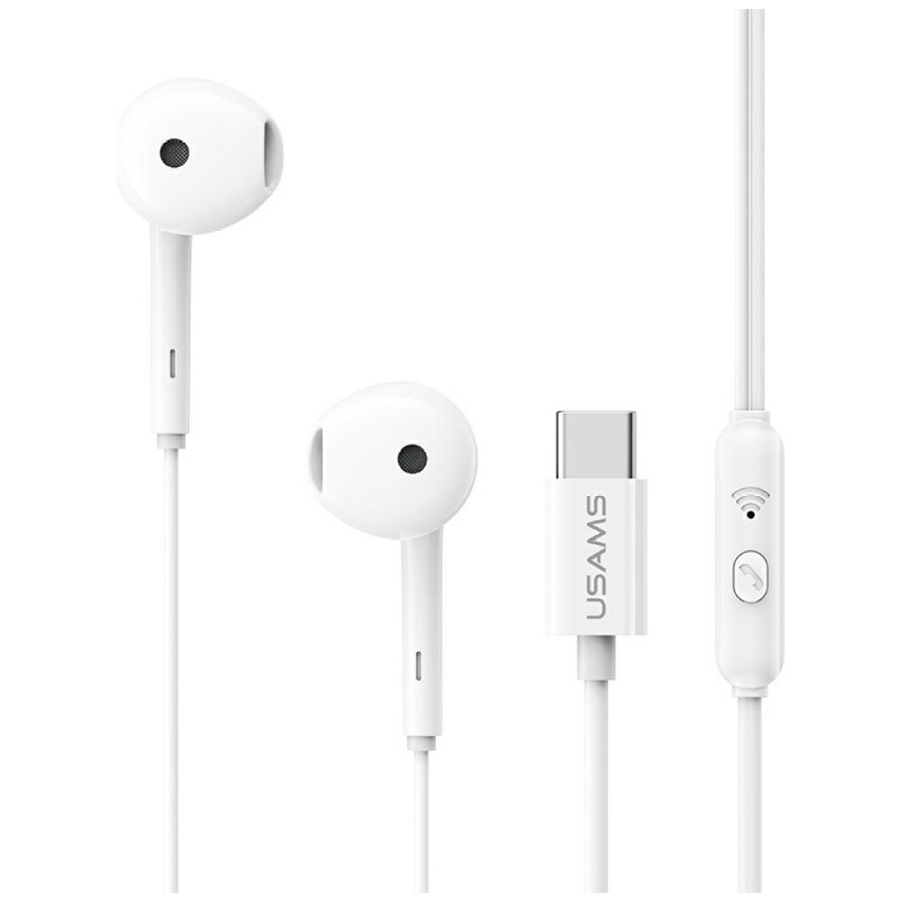 cps-6604129f5b95d7dbacd93b7314f326a9-2026-03-22-03-37-54 Stereo headphones USAMS EP-50 USB-C 1.2m white - imagine 1