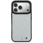 Case BMW M Shape Logo MagSafe for iPhone  17 Pro grey - imagine 3